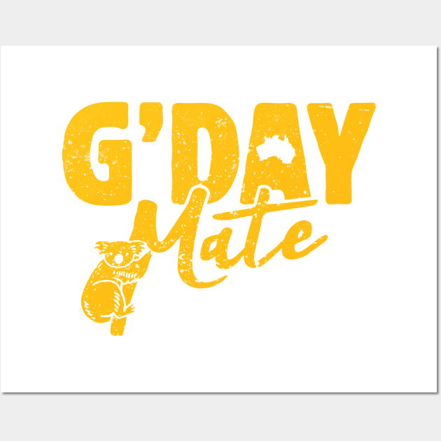 G'day mate Australia day Wall Art by LEGO